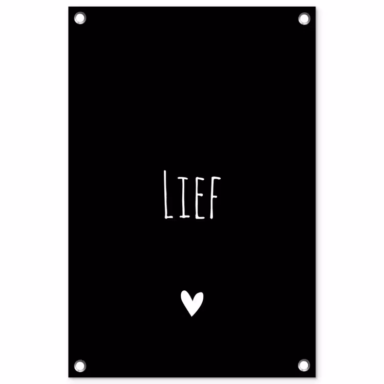 Tuinposter - Spreuken - Lief - Quotes — 1