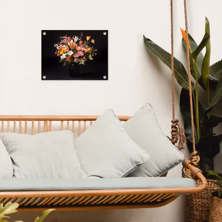 Tuinposter - Vaas - Bloemen - Tulpen — 5