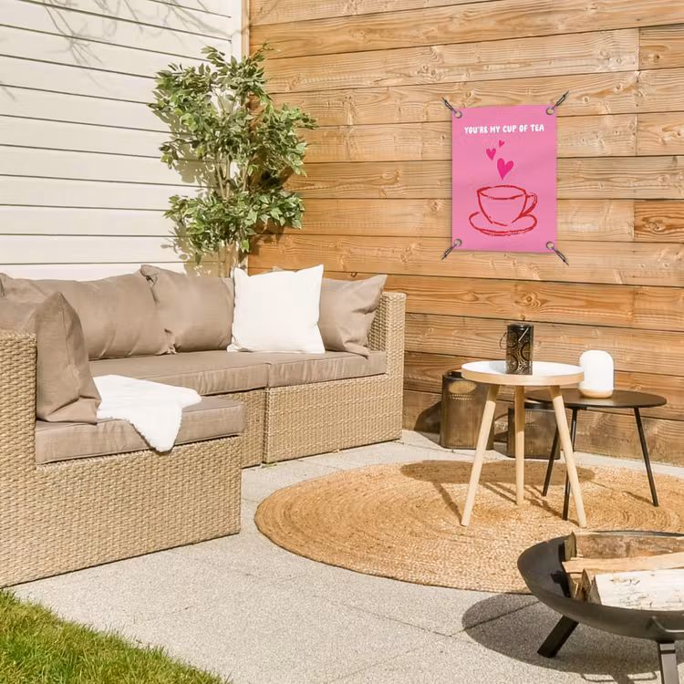 Tuinposter - Thee - Roze - Valentijn - Tekst — 4