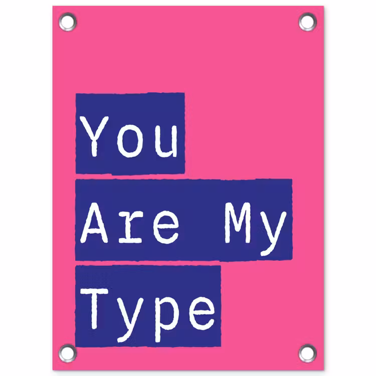 Tuinposter - Valentijn - Tekst - Love — 1