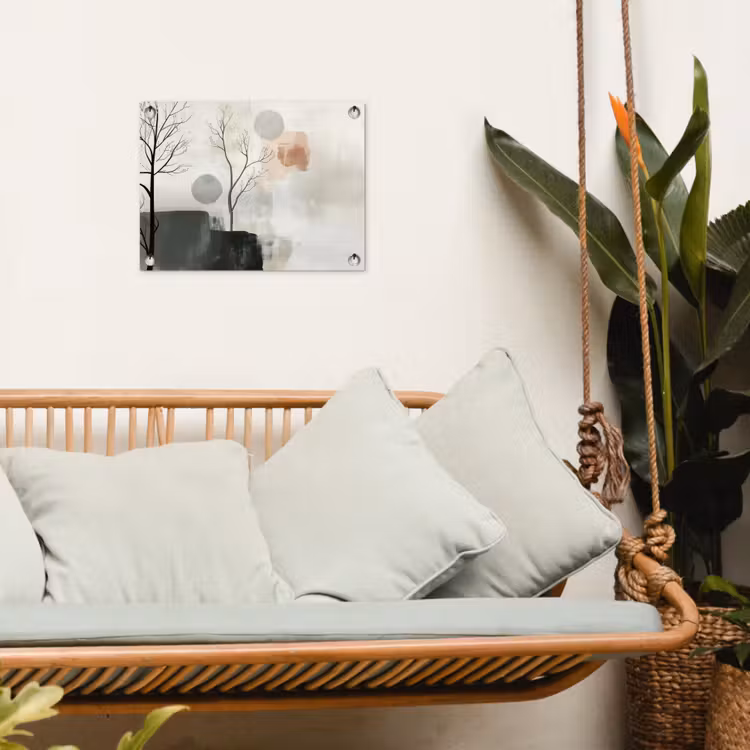 Tuinposter - Wabi sabi - Beige - Plant — 5