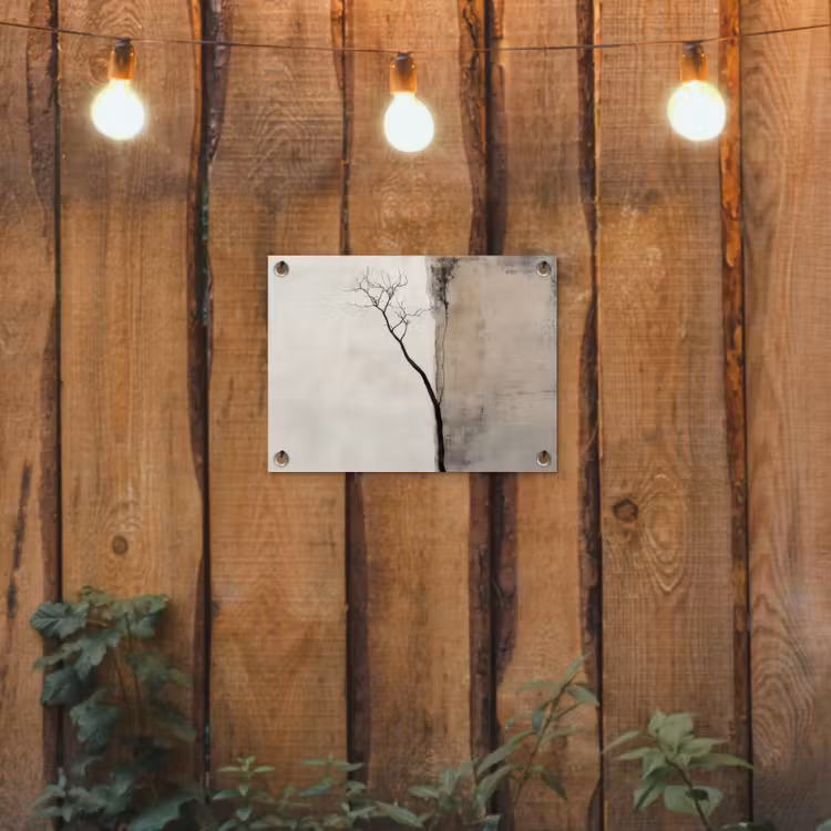 Tuinposter - Wabi sabi - Plant - Beige — 2