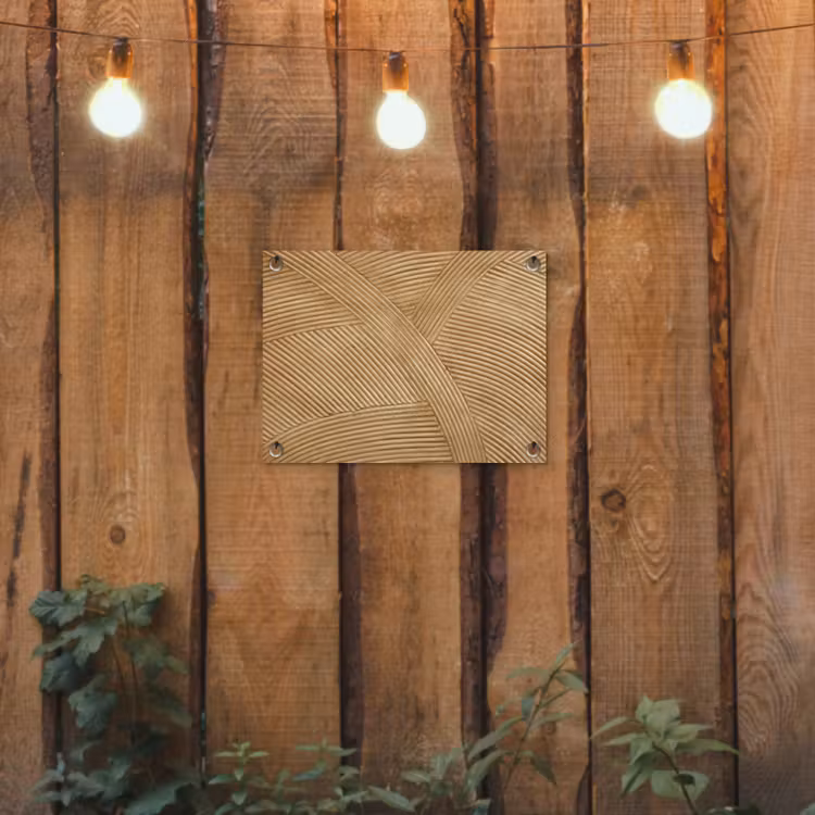 Tuinposter - Structuur - Natuur - Kunst - Rotan — 2