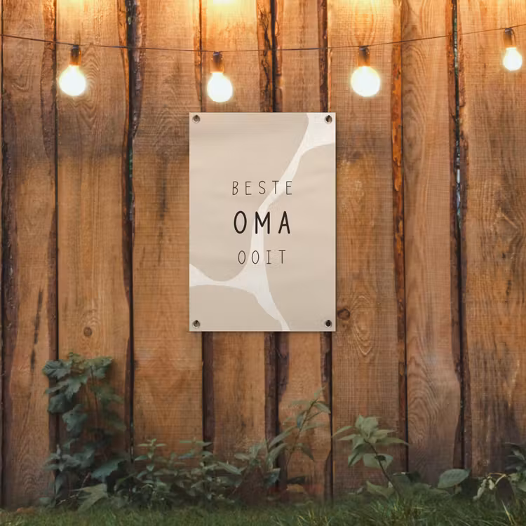 Tuinposter - Spreuken - Beste oma ooit - Quotes - Oma — 2
