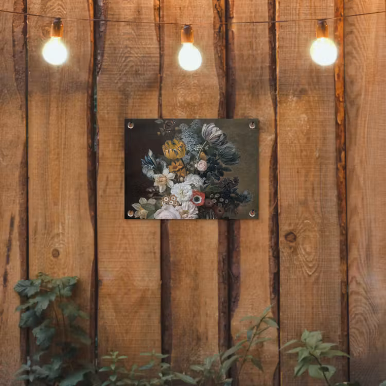 Tuinposter - Stilleven met bloemen - Schilderij van Eelke Jelles Eelkema — 2