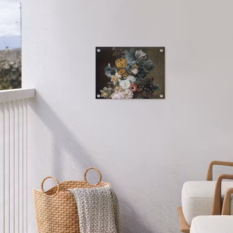 Tuinposter - Stilleven met bloemen - Schilderij van Eelke Jelles Eelkema — 3