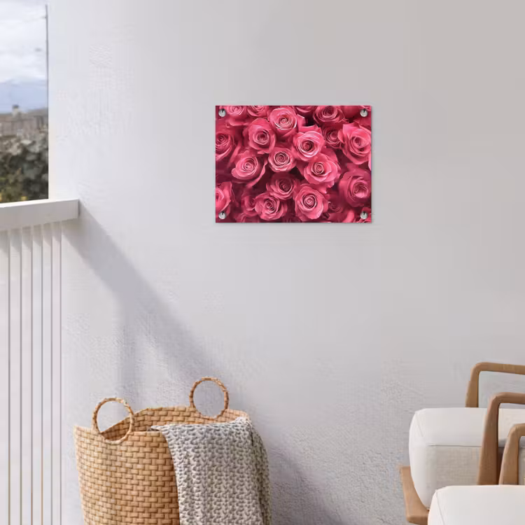 Tuinposter - Rozen - Pink - Bloem — 3