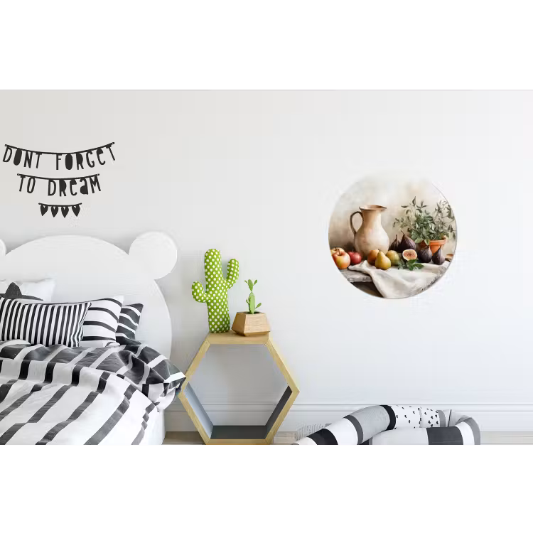 Wandcirkel - Aluminium - Fruit - Kruiden - Landelijk — 5