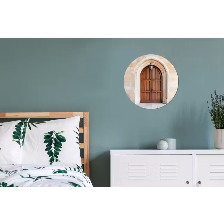 Wandcirkel - Aluminium - Houten - Deur - Lantaarn — 4