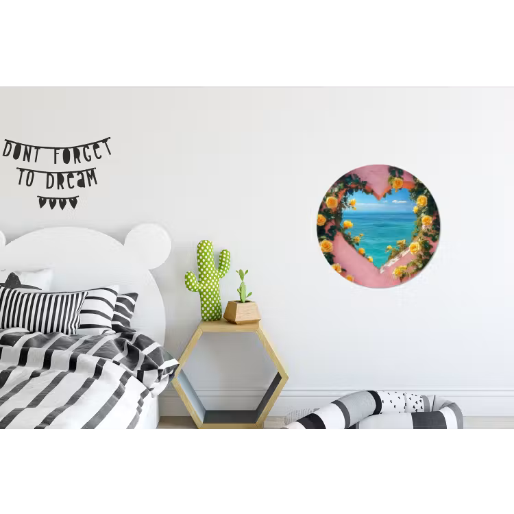 Wandcirkel - Aluminium - Hart - Zee - Muur — 5
