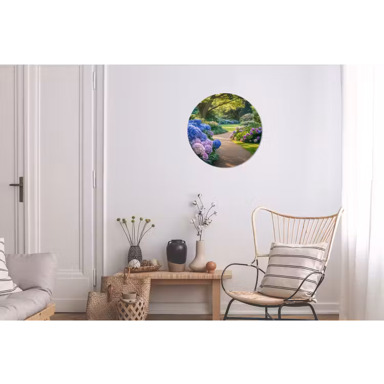 Wandcirkel - Aluminium - Hortensia- Park - Pad — 2