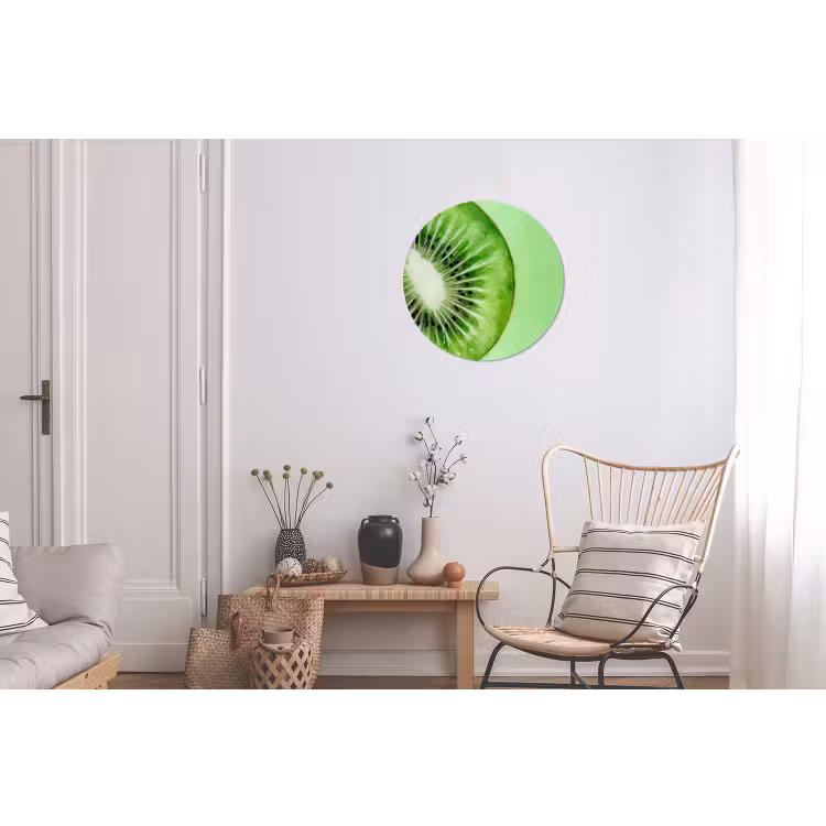 Wandcirkel - Aluminium - Kiwi - Groen - Fris — 2
