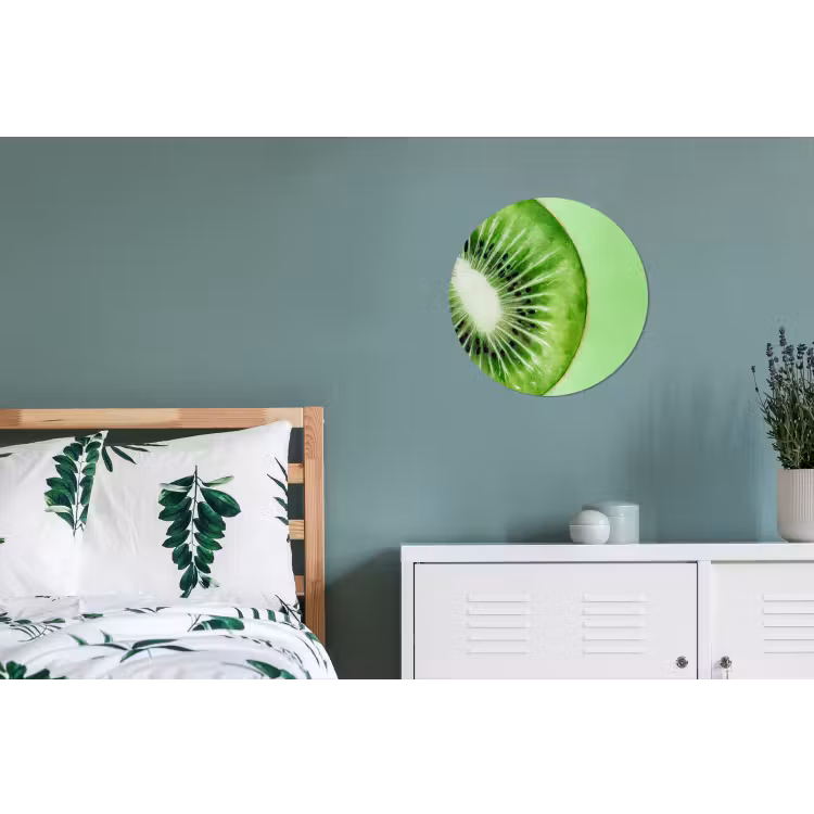 Wandcirkel - Aluminium - Kiwi - Groen - Fris — 4
