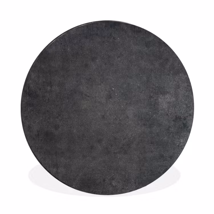 Wandcirkel - Aluminium - Industrieel - Leisteen - Grijs - Structuur - Beton — 1