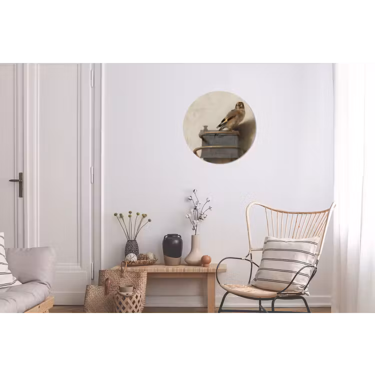 Wandcirkel - Aluminium - Het puttertje - Carel Fabritius — 2