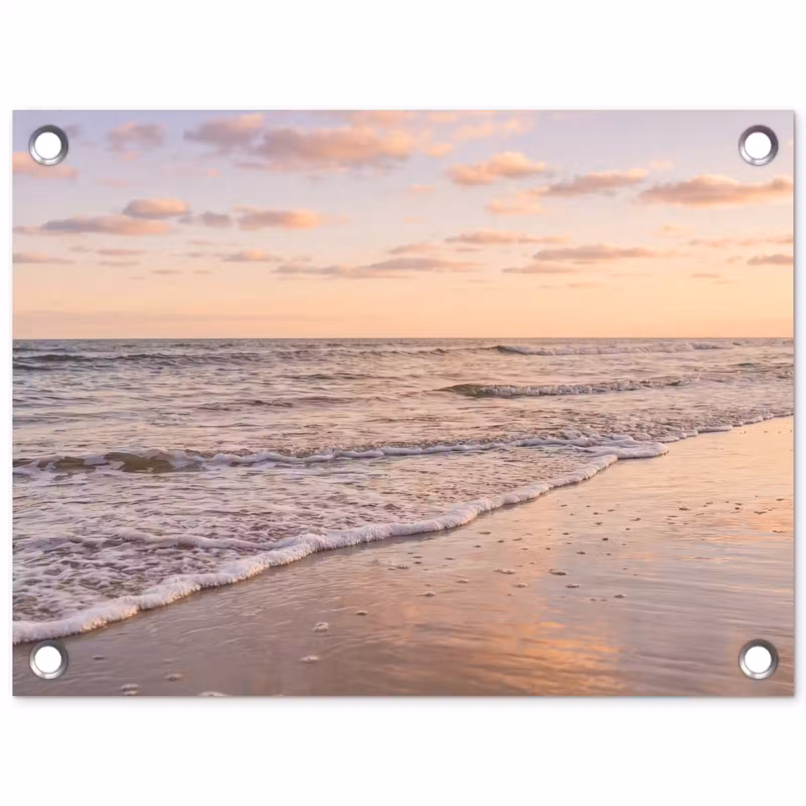 Tuinposter - Strand - Branding - Wolken — 1