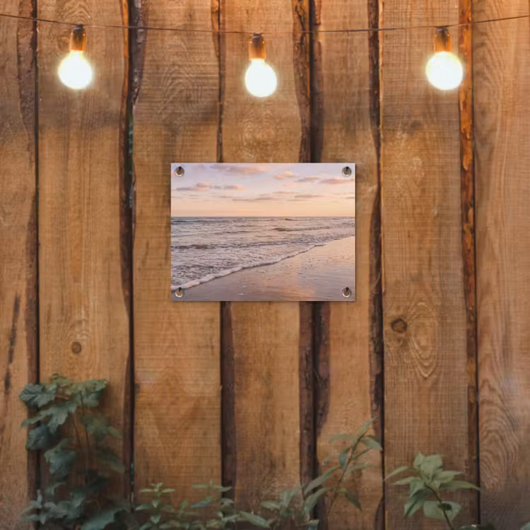Tuinposter - Strand - Branding - Wolken — 2