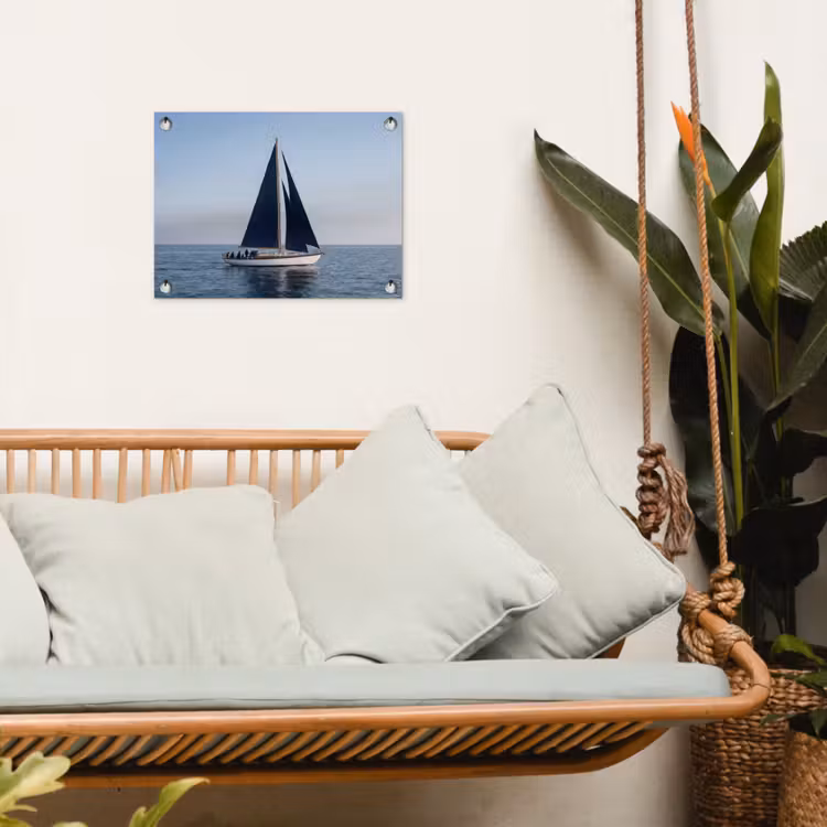 Tuinposter - Zeilboot - Zee - Blauw — 5