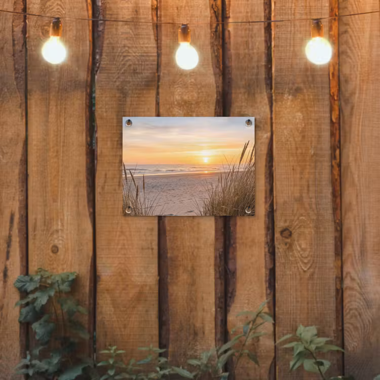 Tuinposter - Zonsondergang - Duinen - Zee — 2