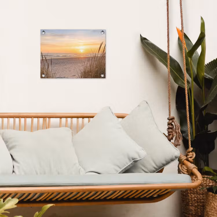Tuinposter - Zonsondergang - Duinen - Zee — 5