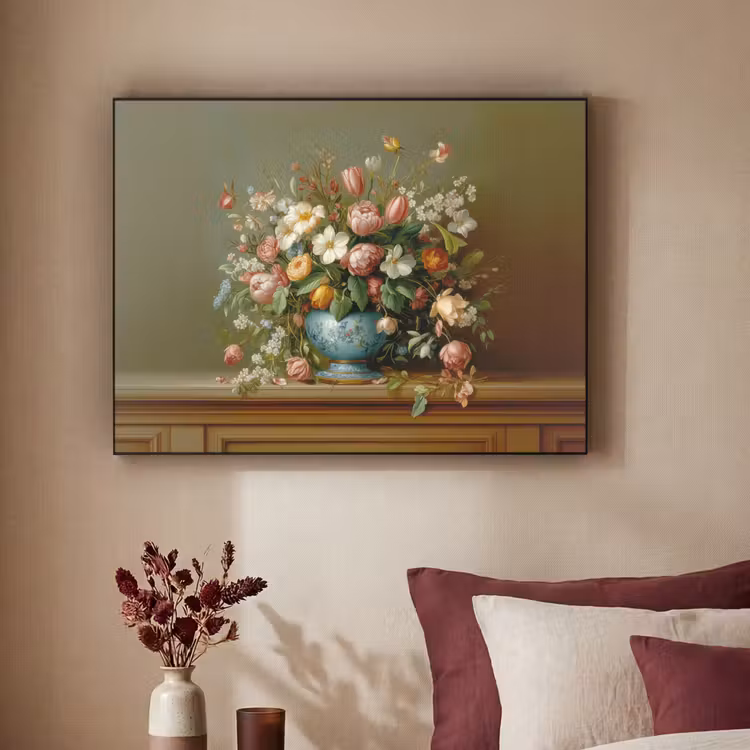Art Frame - Vaas - Pastel - Kleuren - Bloemen — 2
