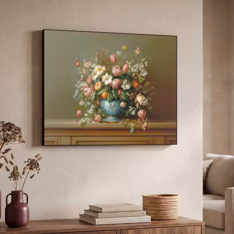 Art Frame - Vaas - Pastel - Kleuren - Bloemen — 4