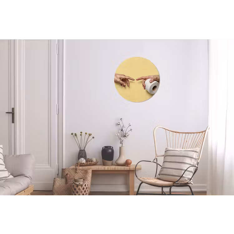 Wandcirkel - Aluminium - Klassiek - Kunst - Humor — 2