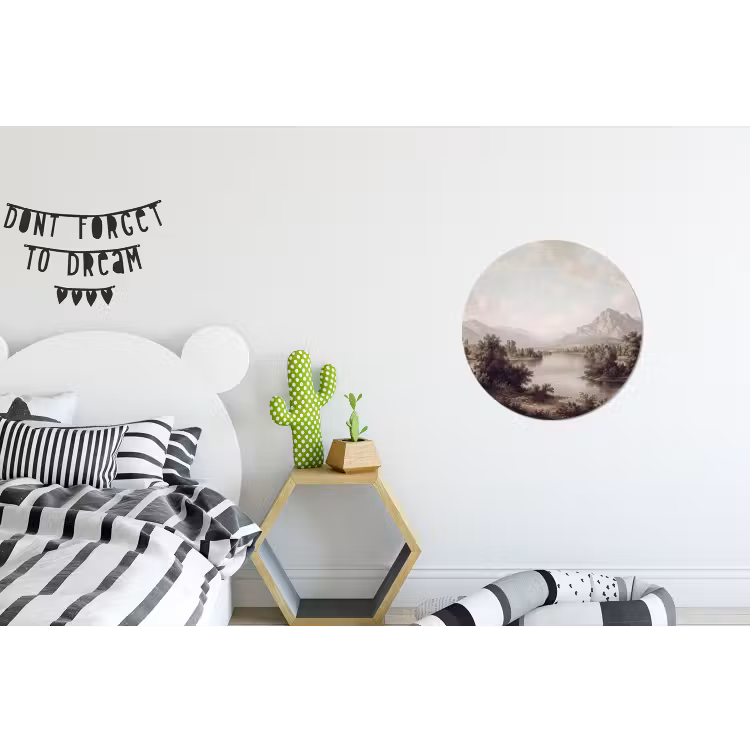 Wandcirkel - Aluminium - Klassiek - Landschap - Sereen — 5