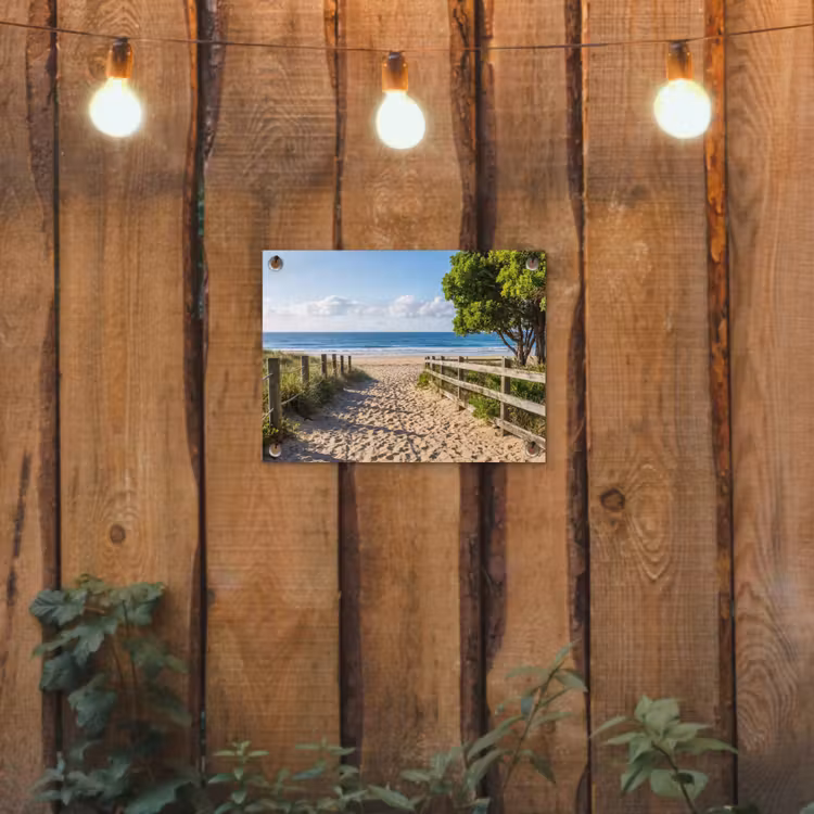 Tuinposter - Strand - Zandpad - Oceaan - Natuur — 2