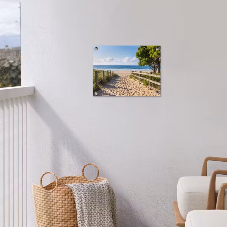Tuinposter - Strand - Zandpad - Oceaan - Natuur — 3