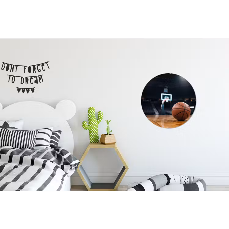 Wandcirkel - Aluminium - Basketbal - Arena - Sport — 5