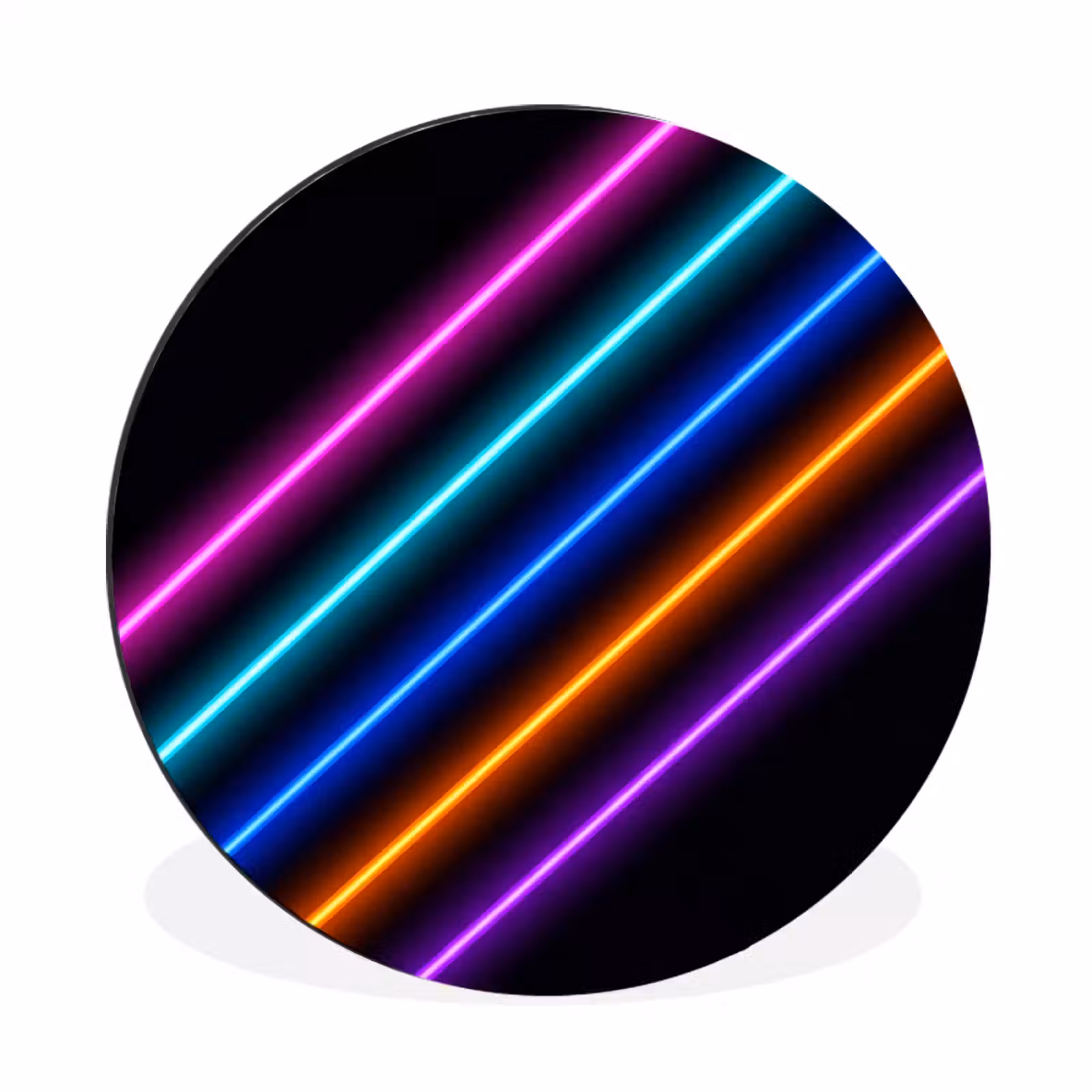 Wandcirkel - Aluminium - Esthetiek - Retro - Neon — 1
