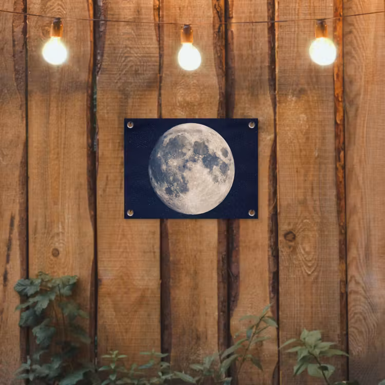 Tuinposter - Ruimte - Maan - Kosmos — 2