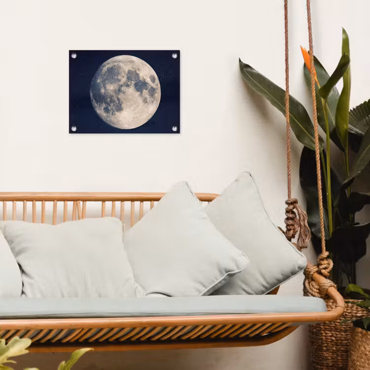 Tuinposter - Ruimte - Maan - Kosmos — 5