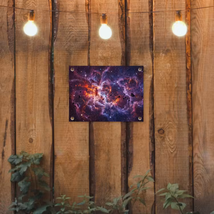 Tuinposter - Space - Stars - Abstract - Colorful — 2