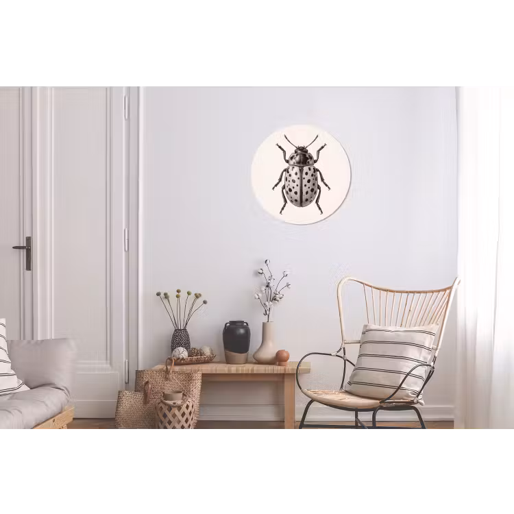 Wandcirkel - Aluminium - Kever - Insect - Vintage — 2
