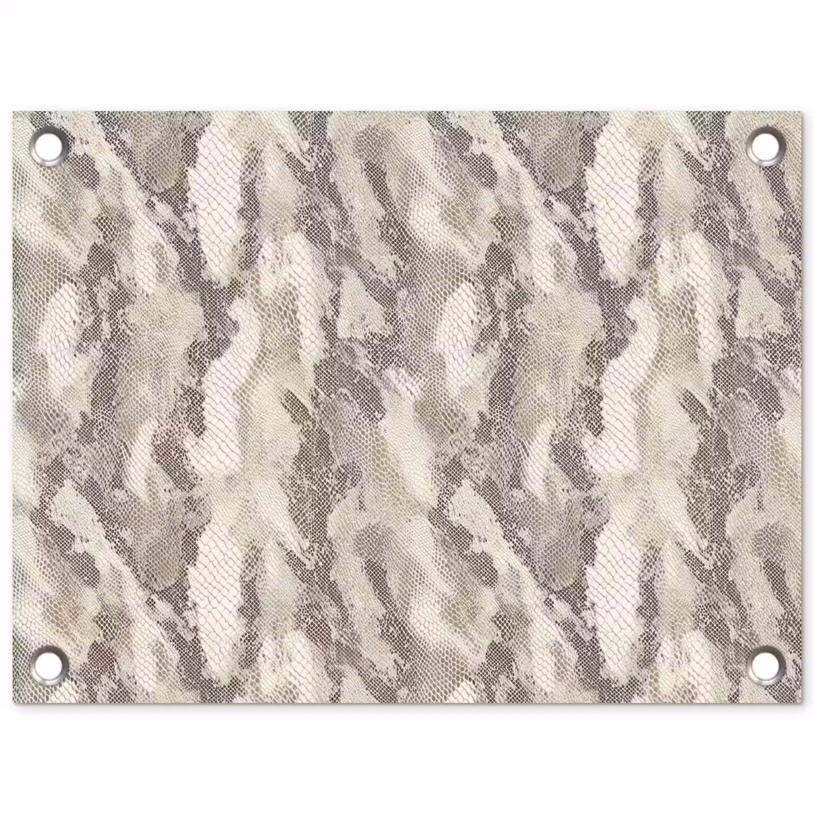 Tuinposter - Slang - Patroon - Taupe — 1