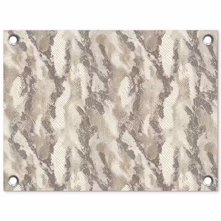 Tuinposter - Slang - Patroon - Taupe — 1