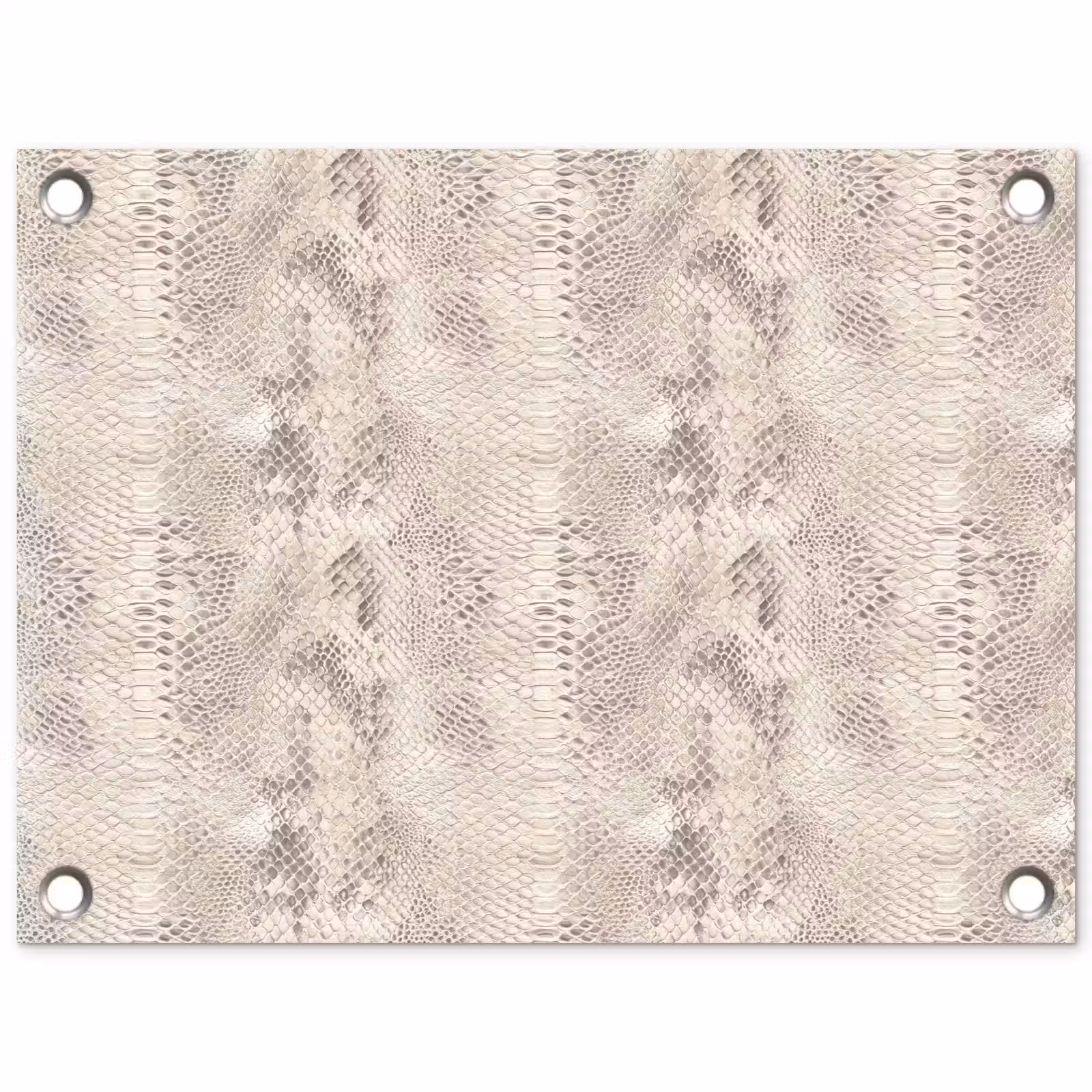 Tuinposter - Slang - Patroon - Beige — 1