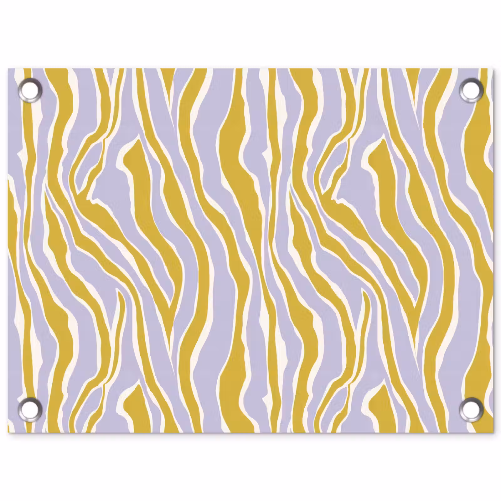 Tuinposter - Zebra - Modern - Meerkleurig — 1