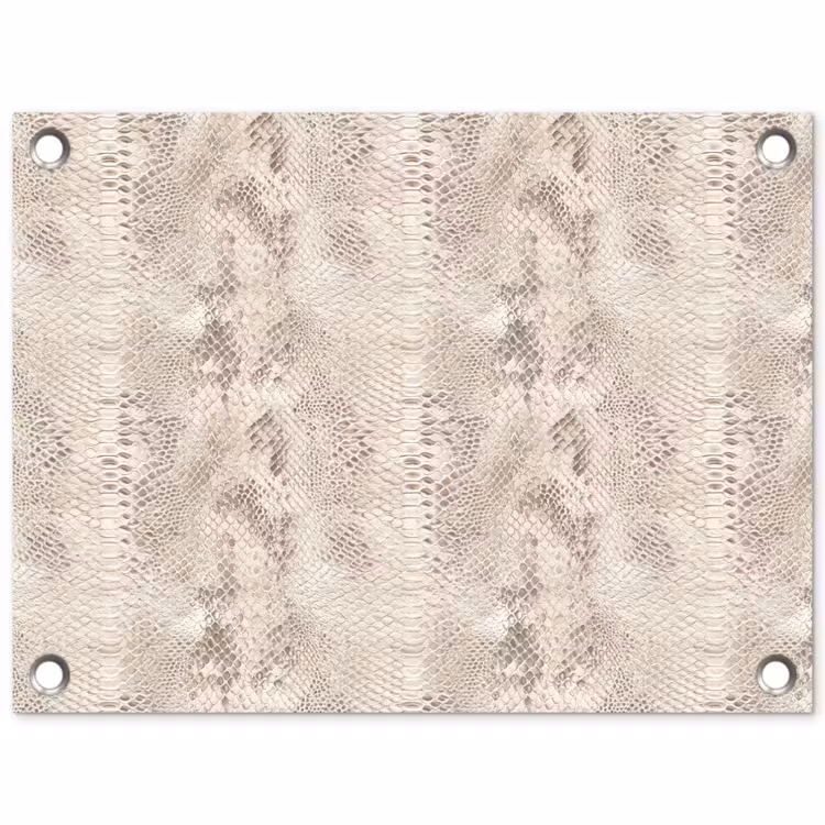 Tuinposter - Slang - Patroon - Beige — 1