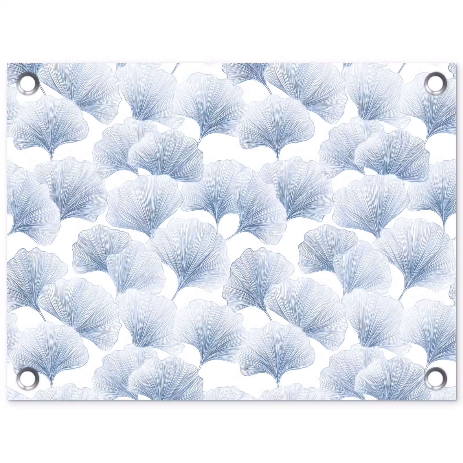 Tuinposter - Waaier - Modern - Blauw — 1