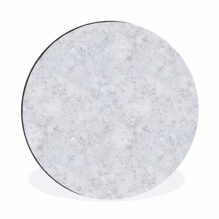 Wandcirkel - Aluminium - Grijs - Terrazzo-effect - Beton — 1