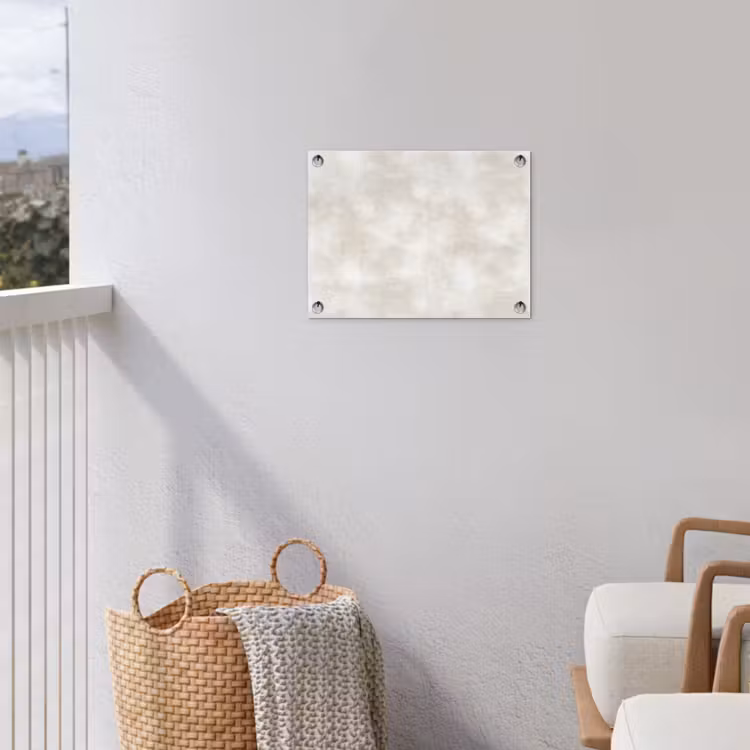 Tuinposter - Subtiel - Structuur - Beige — 3