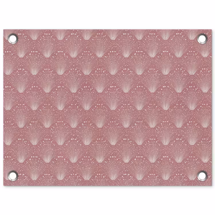 Tuinposter - Trendy - Patroon - Roze — 1