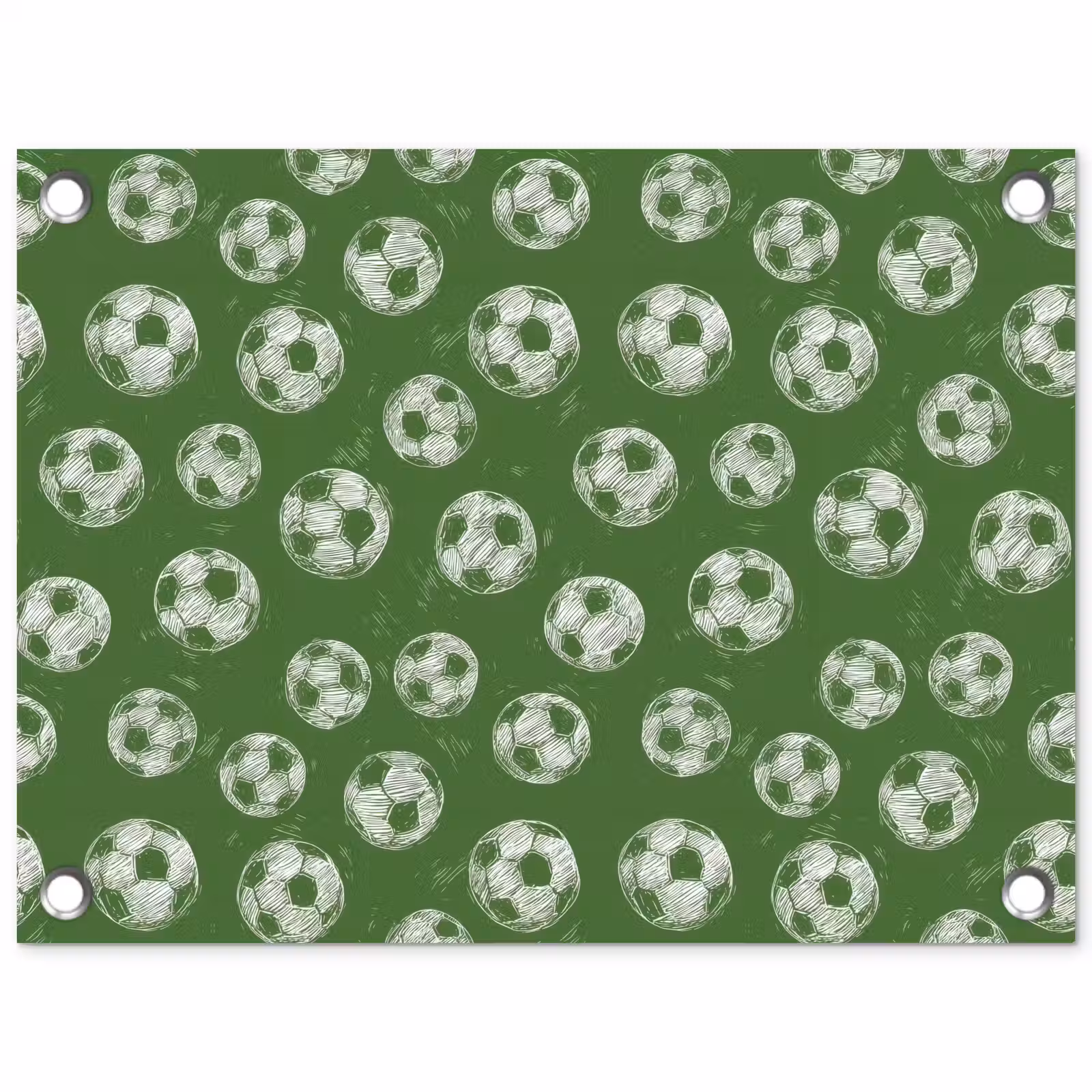 Tuinposter - Voetbal - Sport - Groen — 1