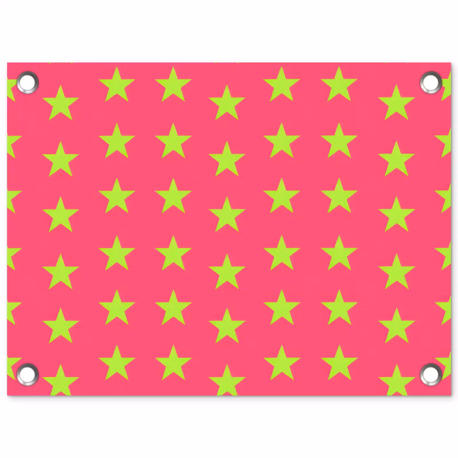 Tuinposter - Sterren - Patroon - Roze — 1