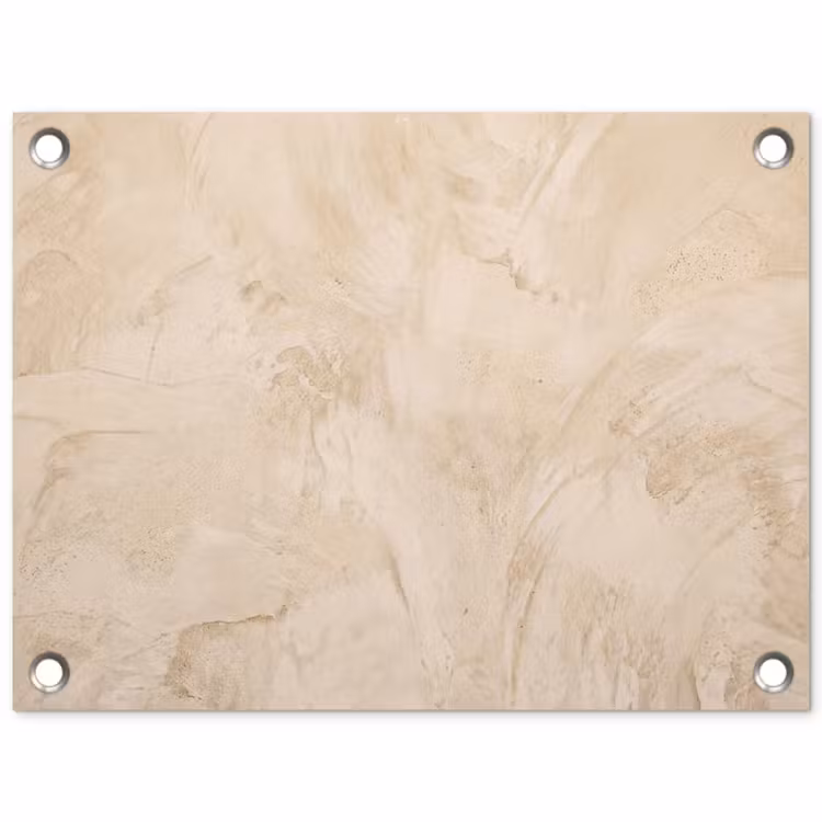 Tuinposter - Textuur - Patroon - Abstract - Modern - Beige — 1