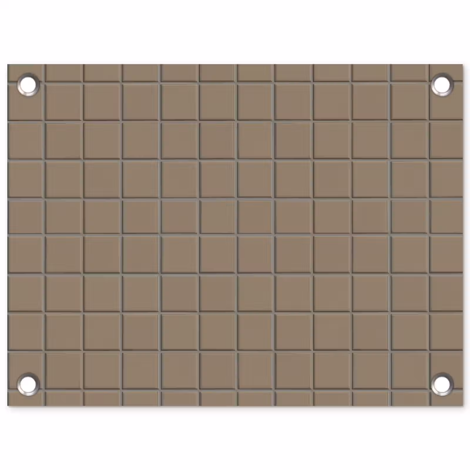Tuinposter - Tegel - Patroon - Taupe — 1