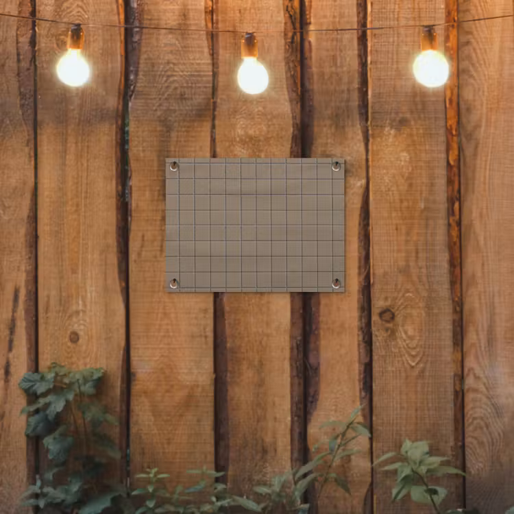 Tuinposter - Tegel - Patroon - Taupe — 2